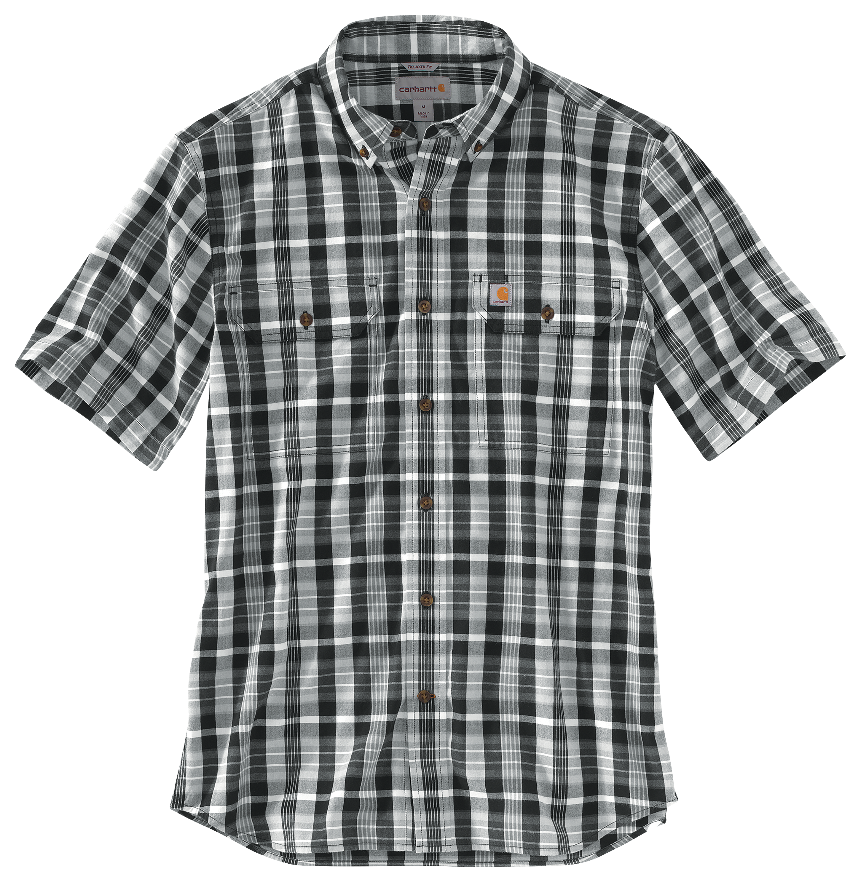 Carhartt Fort Plaid Short-Sleeve Shirt for Men | Bass Pro Shops